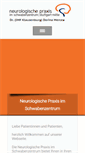 Mobile Screenshot of neurologie-mercea.de